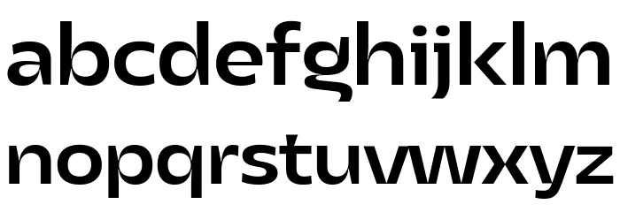 Asgard Trial Fit Medium Font LOWERCASE