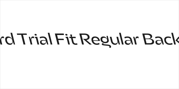 Asgard Trial Fit Regular Backslant Logo