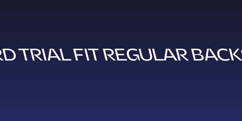 Asgard Trial Fit Regular Backslant Social Header