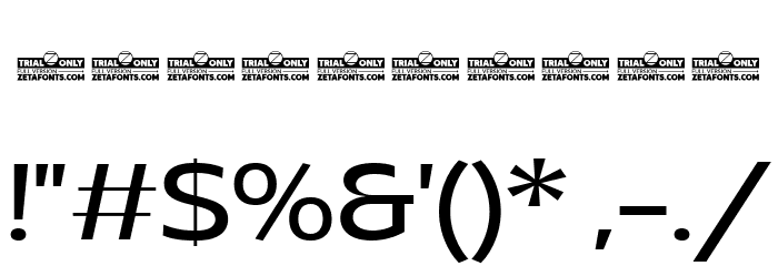 Asgard Trial Fit Regular Font OTHER CHARS