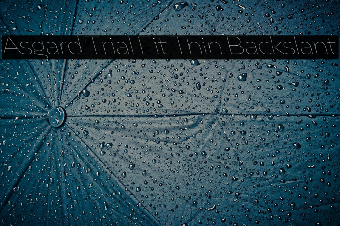 Asgard Trial Fit Thin Backslant Example 3