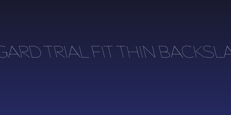 Asgard Trial Fit Thin Backslant Social Header