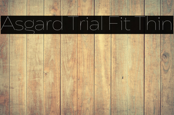 Asgard Trial Fit Thin Example 1