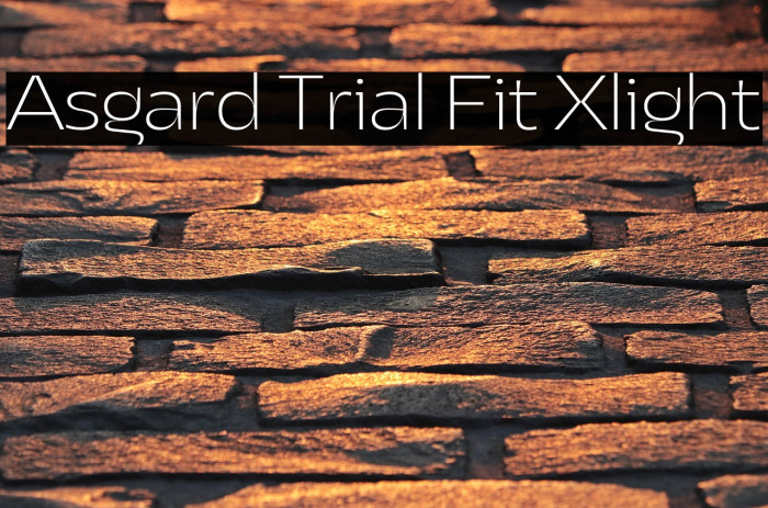 Asgard Trial Fit Xlight Example 2