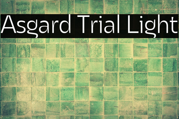 Asgard Trial Light Example 1