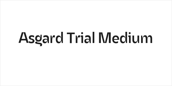 Asgard Trial Medium Logo