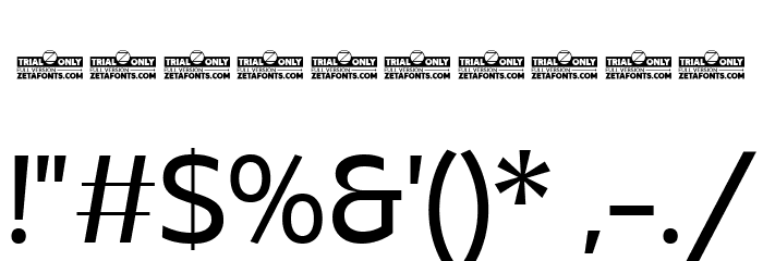 Asgard Trial Regular Font OTHER CHARS