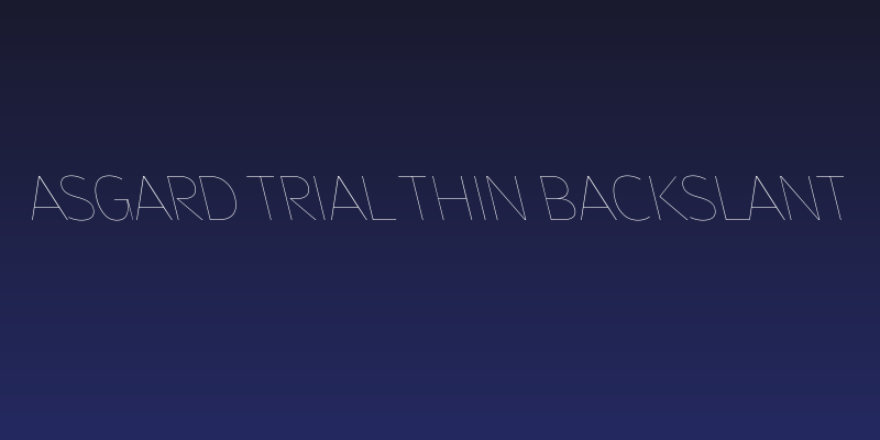 Asgard Trial Thin Backslant Social Header