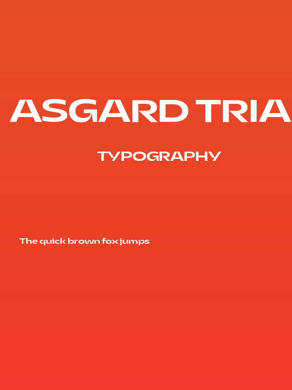 Asgard Trial Wide Medium Poster