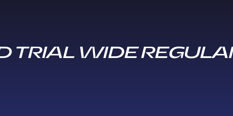 Asgard Trial Wide Regular Italic Social Header