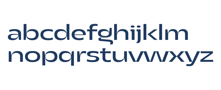 Asgard Trial Wide Regular Lowercase