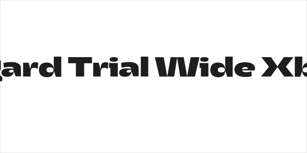 Asgard Trial Wide Xbold Logo