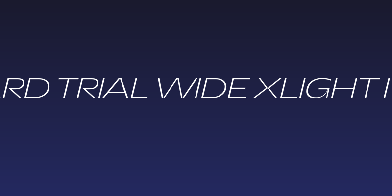 Asgard Trial Wide Xlight Italic Social Header