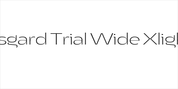 Asgard Trial Wide Xlight Logo