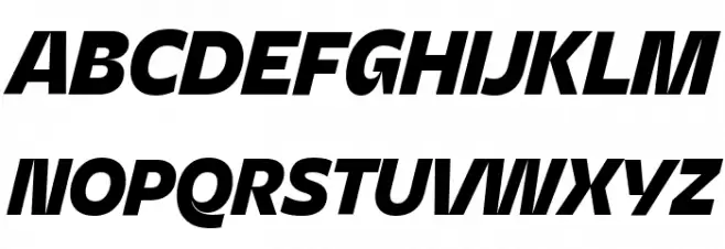 Asgard Trial Xbold Italic Fuentes MAYÚSCULAS