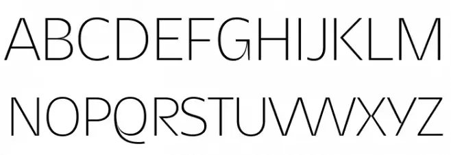 Asgard Trial Xlight Schriftart Groß