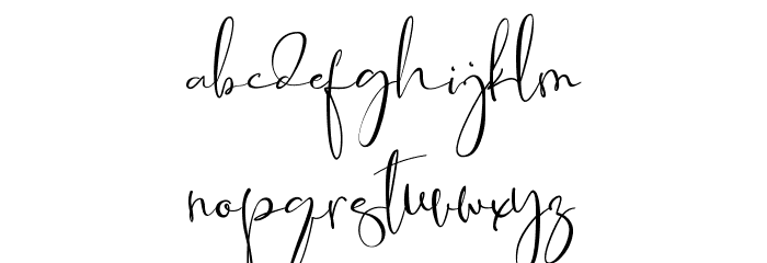 Asgard Font LOWERCASE