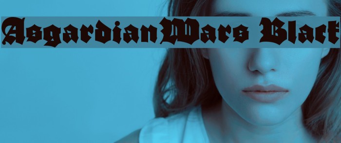 AsgardianWars Black Font examples