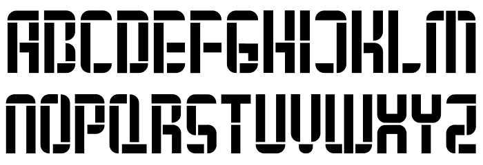 Asgerion Solid Font LOWERCASE