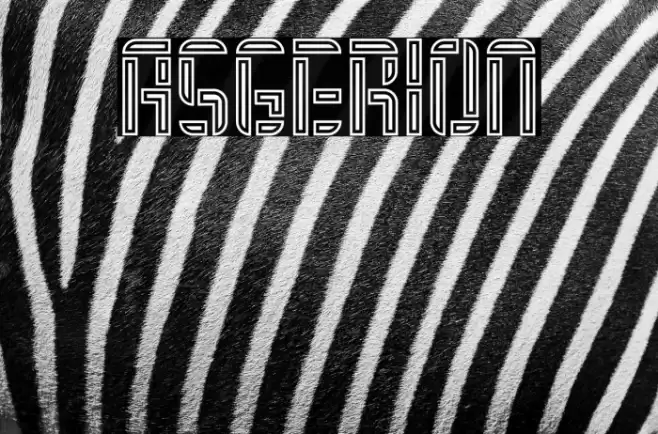 Asgerion Font examples