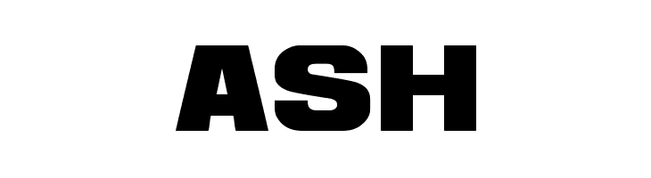 Ash Font