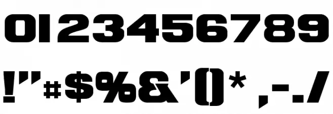 Ash Font OTHER CHARS