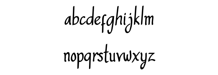 AshWord Font LOWERCASE