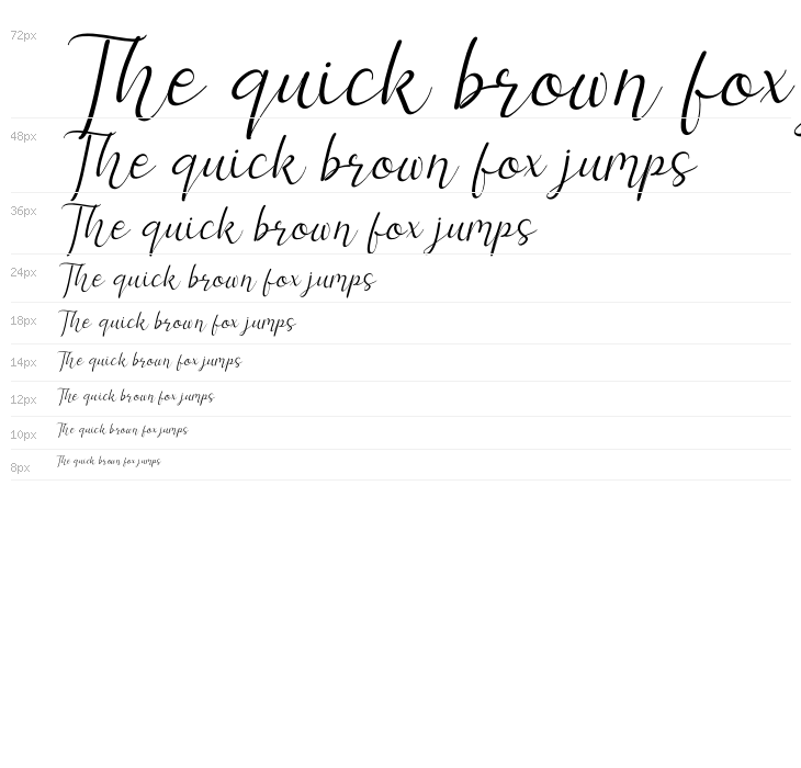 Ashanty Herlina Italic Waterfall