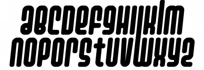 Ashbury Italic 字体 大写