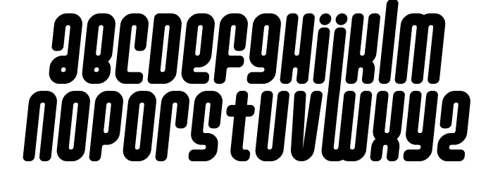Ashbury Italic Font LOWERCASE
