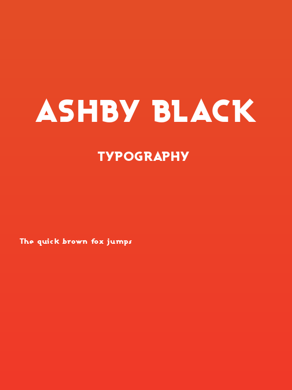 Ashby Black Poster