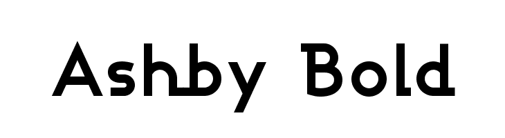 Ashby Bold  Descarca Fonturi Gratis