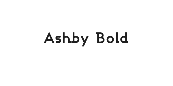 Ashby Bold Logo