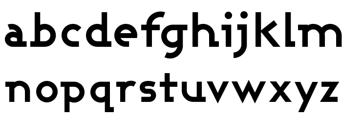 Ashby Bold Font Litere mici
