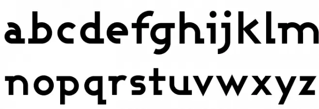 Ashby Bold Font Litere mici