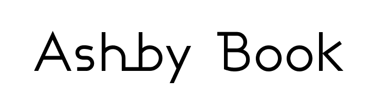 Ashby Book Fonte