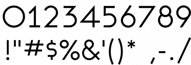 Ashby Book Font Alte caractere