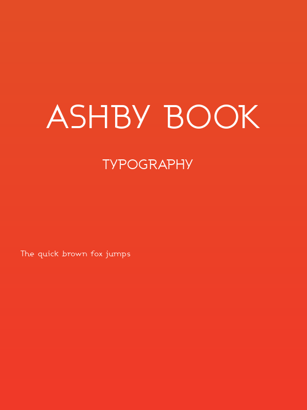Ashby Book Poster