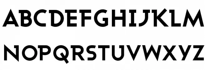 Ashby Extra Bold フォント 大文字