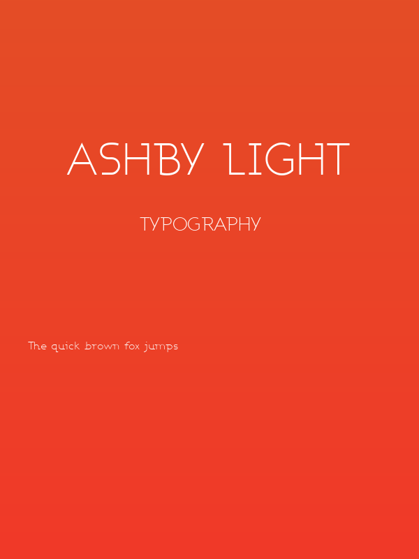 Ashby Light Poster
