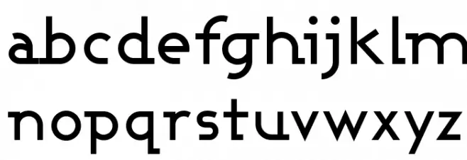 Ashby Medium Шрифта строчной