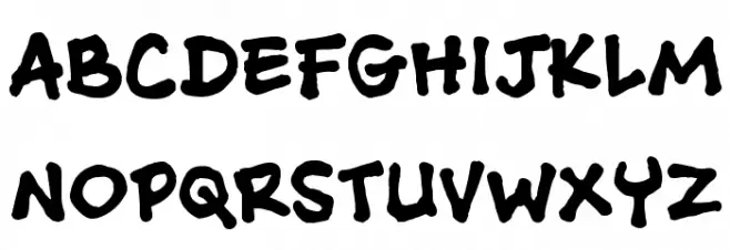 Ashcan BB Bold Шрифта ВЕРХНИЙ