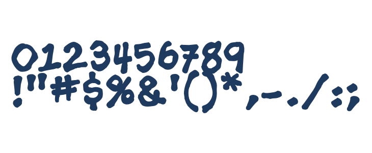 AshcanBB-Bold Other Characters