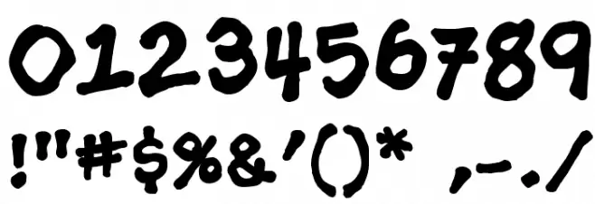 AshcanBB-Bold Font OTHER CHARS