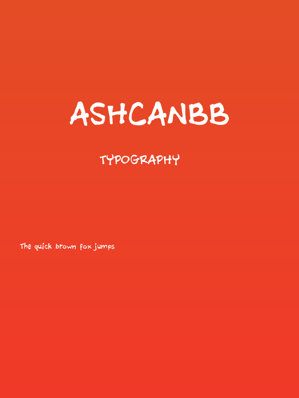 AshcanBB Poster