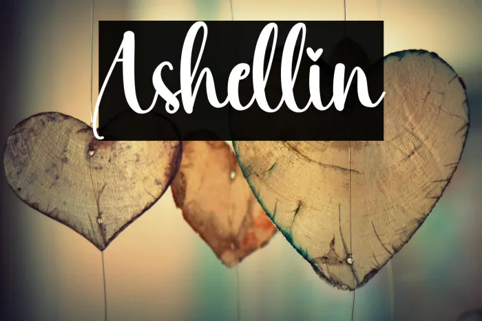 Ashellin Example 3