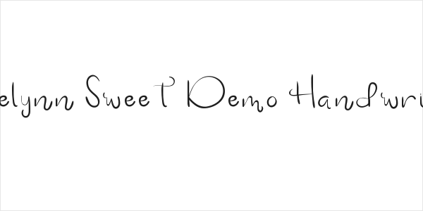 Ashelynn Sweet Demo Handwriting Logo