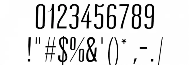 Ashemark Regular Font OTHER CHARS