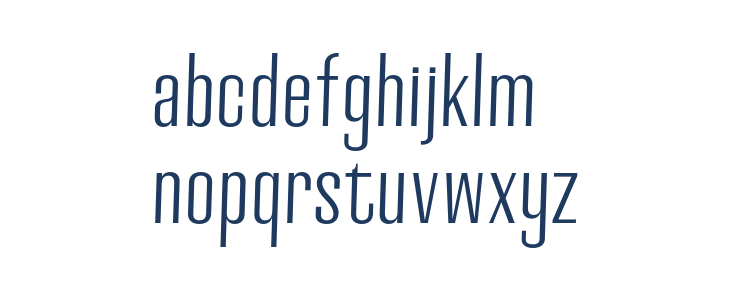 Ashemark Regular Lowercase