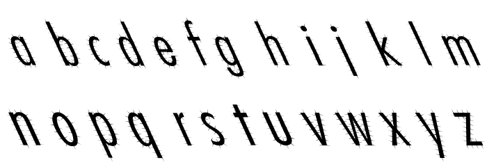 Ashes 1 Font LOWERCASE